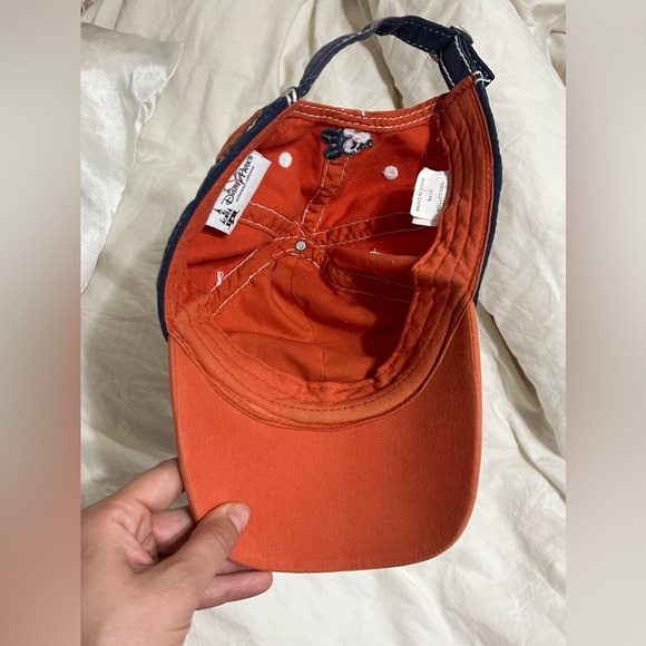 Mickey Mouse Disney orange and navy hat - Picture 6 of 6